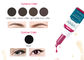 Zararsız Kalıcı Makyaj Pigmentler Kaş Dudak Eyeliner Için 18 Renkler