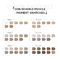 Özel Vitiligo Kamuflaj Mürekkebi Cilt Tonu Dövme Streç İşareti Pigmentleri