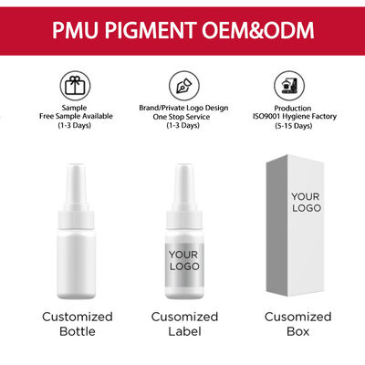 Toksik Olmayan Organik Kalıcı Makyaj Pigmentleri Suya Dayanıklı