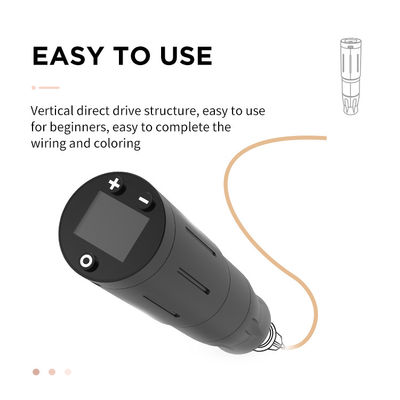 Kadın Vücut Sanatı Animasyonlu Kaş Dövme Silme Kalem Makinesi 12000prm